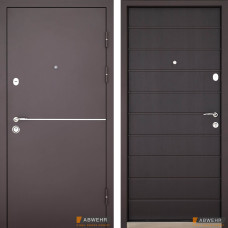 Вхідні двері ABWEHR DEFENDER (KTM) 76 Solid brown