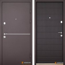 Вхідні двері ABWEHR DEFENDER (KTM) 76 Solid brown
