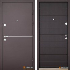 Вхідні двері ABWEHR DEFENDER (KTM) 76 Solid brown