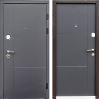 Вхідні двері РУБІЖ 321 антрацит