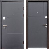 Вхідні двері РУБІЖ 321 антрацит