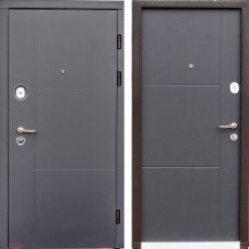 Вхідні двері РУБІЖ 321 антрацит