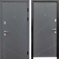 Вхідні двері РУБІЖ Ескада НОВА Антрацит