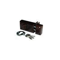 Замок накладний Тандем ДТ-2 (2 ригеля)