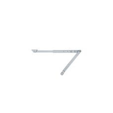 Тяга ABLOY DA 148A STD-ARM ALUMINIUM подовжена до DA 460/461