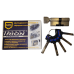 Цилиндр  TRION Series+Knob brass Sin T45x45