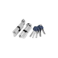 Циліндр Punto з вертушкою Z402 / 80 mm (30 + 10 + 40) CP хром 5 кл.