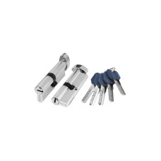 Циліндр Punto з вертушкою Z402 / 80 mm (30 + 10 + 40) CP хром 5 кл.