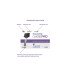 Циліндр MUL-T-LOCK DIN_KK XP *ClassicPro 90 EB 40x50 CAM30 3KEY DND3D_PURPLE_INS 4867 BOX_S