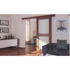 Комплект фурнітури SLIDO CLASSIC 40-P без амортизатора з ходовою шиною 2 м для дверного полотна вагою до 40 кг.