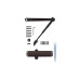 Дотягувач накладний RYOBI DS-1504 DARK_BRONZE STD_HO_ARM EN_2 / 3/4 