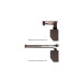 Дотягувач накладний RYOBI D-2550 DARK_BRONZE BC UNIV_ARM EN_1-4 до_80кг 1100мм FIRE 2550