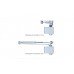 Дотягувач накладний RYOBI 8853 SILVER UNIV ARM EN 2 / 3 65 кг 965 мм * 880