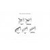 Дотягувач накладний RYOBI 8853 SILVER UNIV ARM EN 2 / 3 65 кг 965 мм * 880