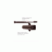 Дотягувач накладний RYOBI D-2055V DARK BRONZE BC STD ARM EN 3 / 4/5 до 100 кг 1250 мм