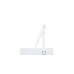 Дотягувач накладний RYOBI DS-4550 WHITE BC / DA STD HO ARM EN 2-7 + до 200 кг 1600 мм FIRE 4550