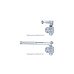 Дотягувач накладний RYOBI 8803 SILVER UNIV ARM EN 2 / 3 65 кг 965 мм