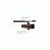 Дотягувач накладний RYOBI D-2055V DARK BRONZE BC STD ARM EN 3 / 4/5 до 100 кг 1250 мм