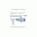 Дотягувач накладний RYOBI D-2055V SILVER BC UNIV ARM EN 3 / 4/5 до 100 кг 1250 мм