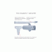 Дотягувач накладний RYOBI D-2055V SILVER BC UNIV ARM EN 3 / 4/5 до 100 кг 1250 мм