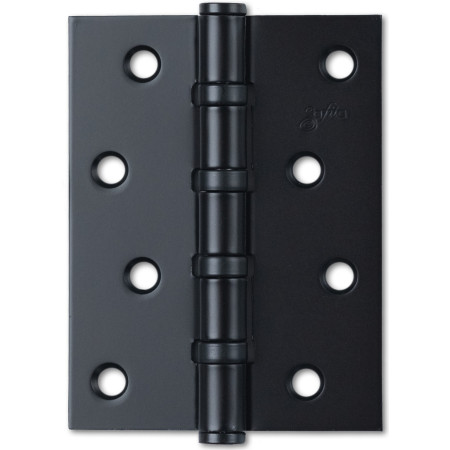 Дверна петля універсальна Safita 100*75*2,5mm 4BB BLACK чорний