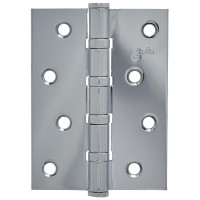 Дверна петля універсальна Safita 100*75*2,5mm 4BB CP хром