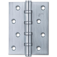Дверна петля універсальна Safita 100*75*2,5mm 4BB MSC матовий хром