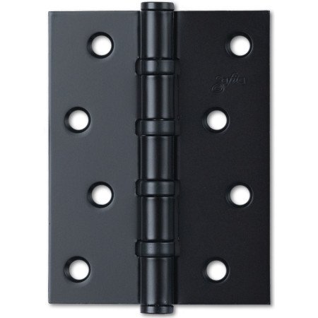 Дверна петля універсальна Safita 100*75*2,5mm 4BB BLACK чорний