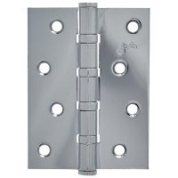 Дверна петля універсальна Safita 100*75*2,5mm 4BB CP хром