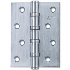 Дверна петля універсальна Safita 100*75*2,5mm 4BB MSC матовий хром