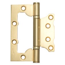 Дверна петля бабочка Safita 100*75*2,5mm 2BB SB матове золото