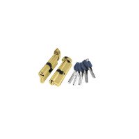 Циліндр Punto з вертушкою Z402 / 60 mm (25 + 10 + 25) PB латунь 5 кл.