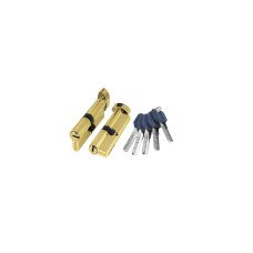 Циліндр Punto з вертушкою Z402 / 60 mm (25 + 10 + 25) PB латунь 5 кл.