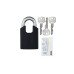 Замок висячий TOKOZ PLUTO-G50-GUARD-LONG 3KEY TK5-M NR-shackle 35мм 10мм BLISTER
