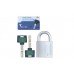 Замок висячий MUL-T-LOCK G55 *INTERACTIVE+ 264S+ 2KEY DND3D-BLUE-INS NR-shackle 27мм 10мм BOX-M