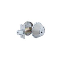 Замок врізний MUL-T-LOCK 1-WAY DEAD-BOLT DBM SATIN-NICKEL UNIV BS60мм * ClassicPro 3KEY DND3D-PURPLE-INS 4867 SP