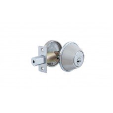 Замок врізний MUL-T-LOCK 1-WAY DEAD-BOLT DBM SATIN-NICKEL UNIV BS60мм * ClassicPro 3KEY DND3D-PURPLE-INS 4867 SP
