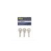 Замок висячий VIRO PANZER 3KEY SLID-shackle 20мм 12мм BOX