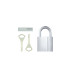 Замок висячий ABLOY PL330 CLASSIC 2KEY CLS-C NR-shackle 25мм 8мм BOX