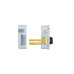 Замок електромеханічний VIRO V97 8972.0794.2 BS50 / 80мм L 12VAC NC CYL_3KEY GATE накладний, з кнопкою, внутрішнього відкривання GREY