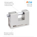Замок висячий DISEC MG600 MAGNETIC-6G KM0P20 2KEY SLID-shackle 20мм 12мм BOX