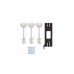 Замок врізний Mul-T-Lock 3-WAY MATRIX DFMA0328M CR UNIV BS65мм 3KEY MTR_M 100мм w / o_SP