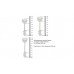 Замок врізний Mul-T-Lock 3-WAY MATRIX DFMA0328M CR UNIV BS65мм 3KEY MTR_M 100мм w / o_SP
