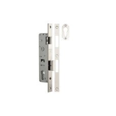Корпус вузькопрофільного замку FUARO з засувкою 153P-25/85 CP (хром)